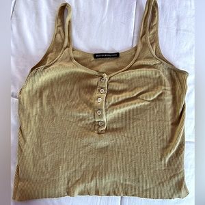 Creme color bandy top